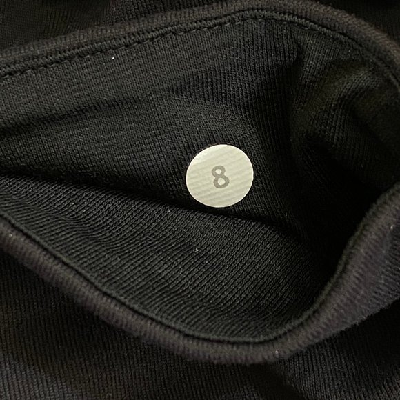 Lululemon Black Full Length Wunder Under Runner Leggings with Zippered Ankles - Picture 8 of 8